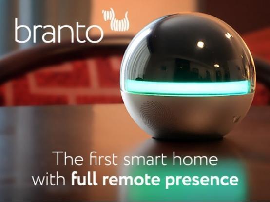 Branto:可旋轉360度智能家居監控攝像頭