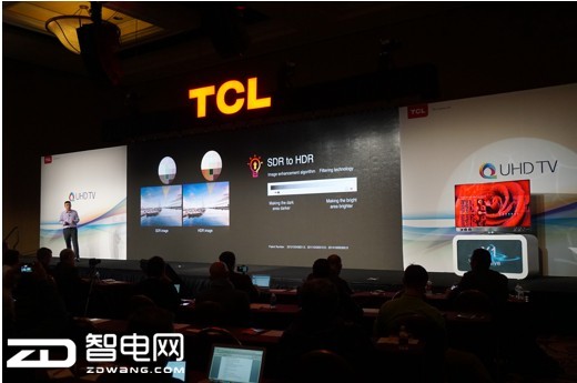 TCL QUHD量子電視 ces2016